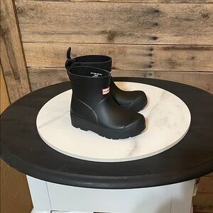 Hunter Kids Black Waterproof Boots